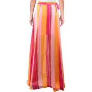 Marciano Los Angeles Sundown Stripe Maxi Skirt